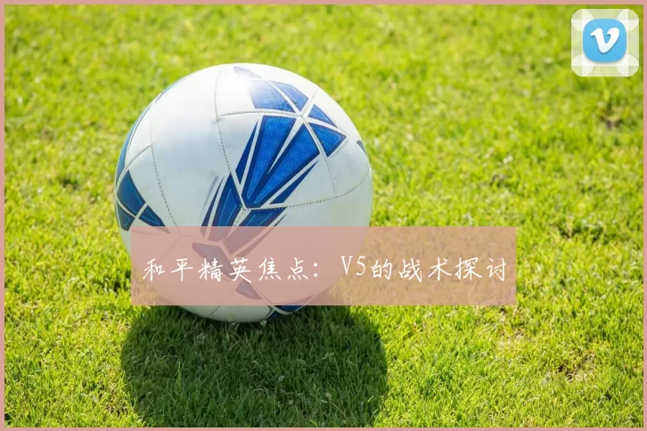 和平精英焦点：V5的战术探讨